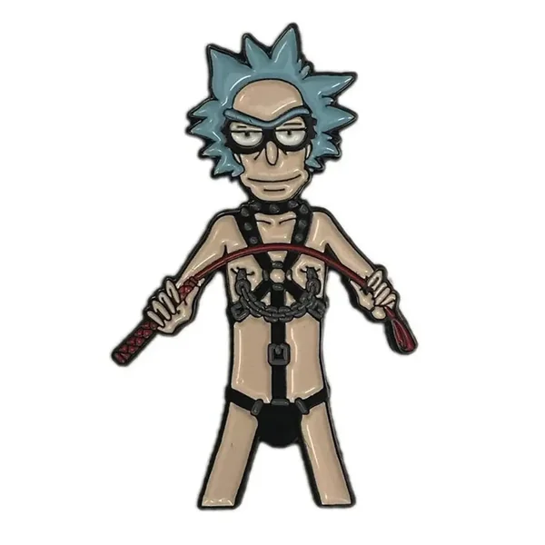 Master Rick Enamel Pin