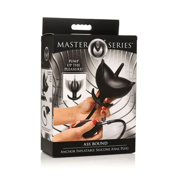 Master Series Bad Buoy Anchor Inflatable Silicone Anal Plug