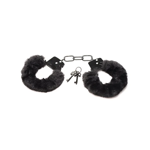 Master Series Cuffed in Fur Furry Handcuffs