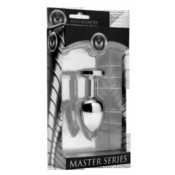 MASTER SERIES DIAMOND ACCENTED ANAL PLUG
