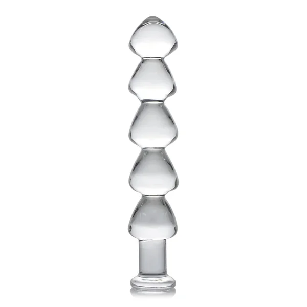 Master Series Drops Anal Links Glass Dildo