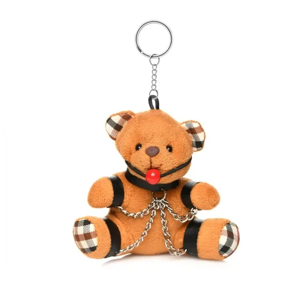 Master Series® Gagged Teddy Bear Keychain