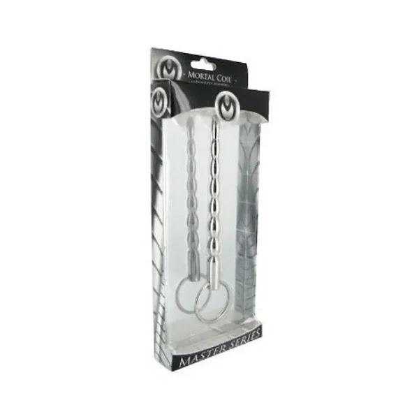 Master Series The Mortal Coil Penis Sound Chrome 17cm