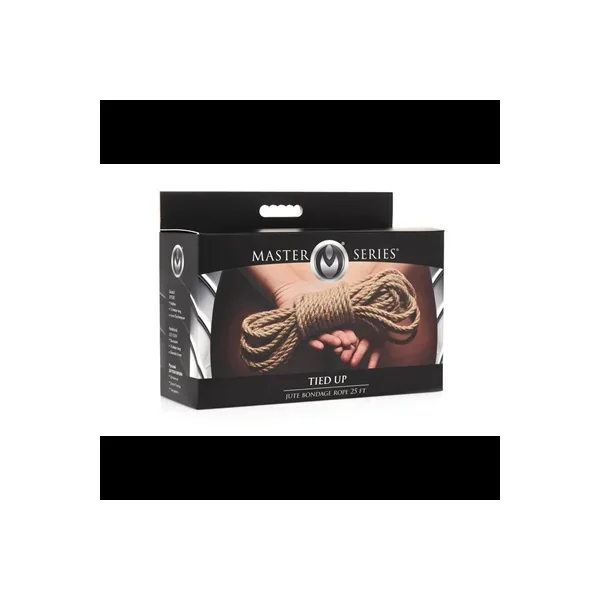 Master Series Tied Up Jute Bondage Rope 25ft