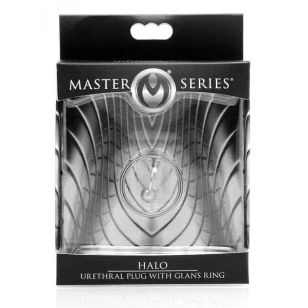 Master Series Urethral Plug W/ Glans Ring