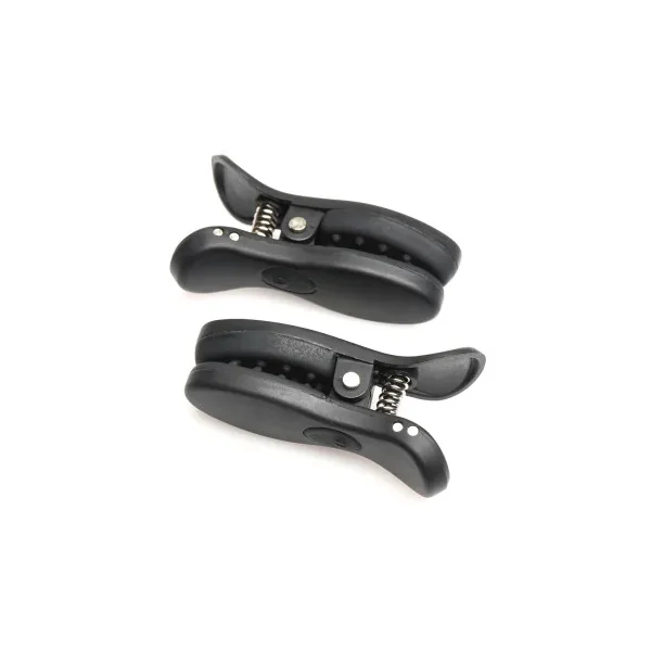 Master Series Vibrating Nipple Clamps with Rechargeable Case