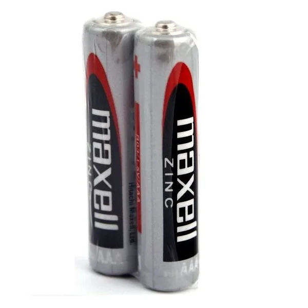 MAXELL - BATTERY SALINA MANGANESO AAA R03 RETRACTIL*2
