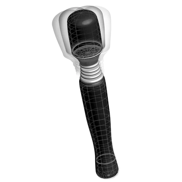 Maxi Wanachi Massager Waterproof – Black