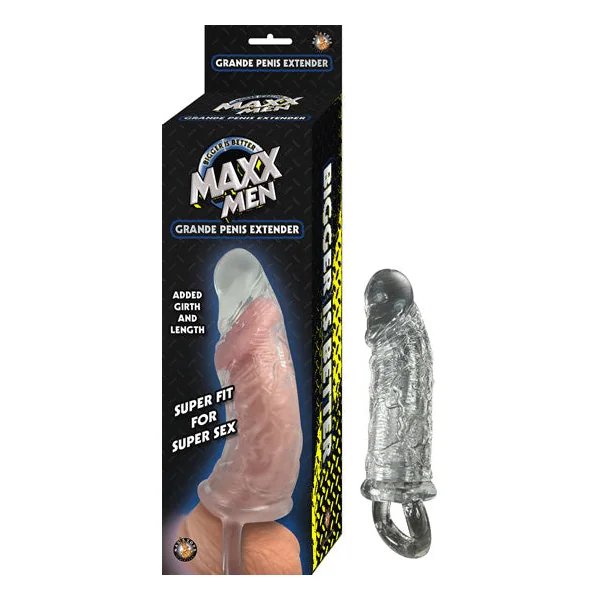 Maxx Men Grande Penis Sleeve - Clear