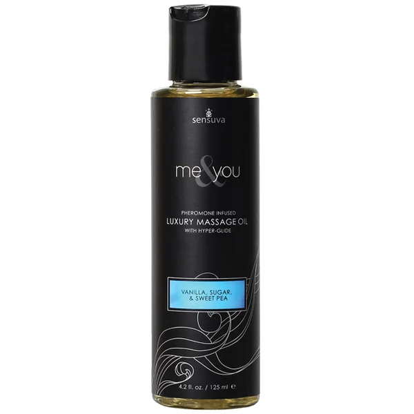ME & YOU MASSAGE OIL VANILLA SUGAR.SWEET PEA