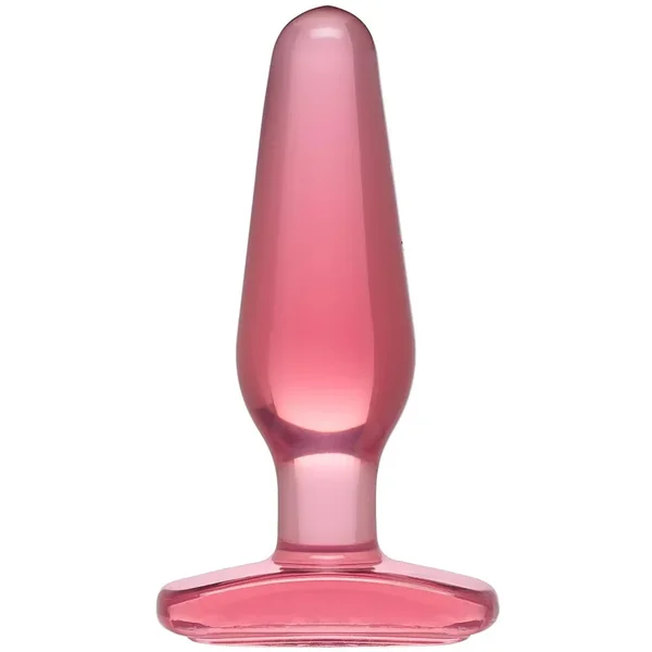 Medium Pink Jelly Butt Plug