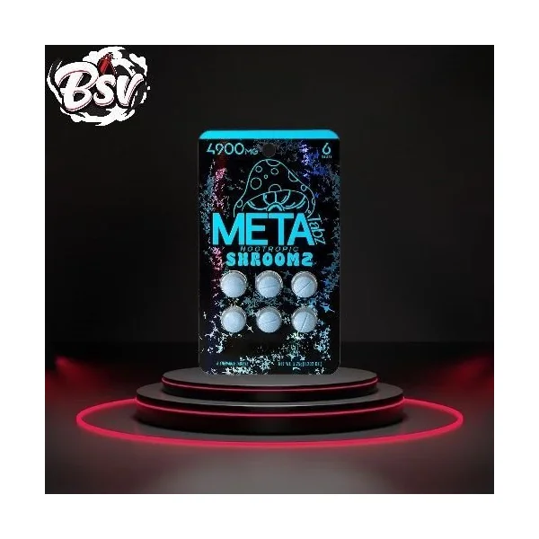 Meta Tabz Shroomz Blends Tablets 6pk Pink Punch