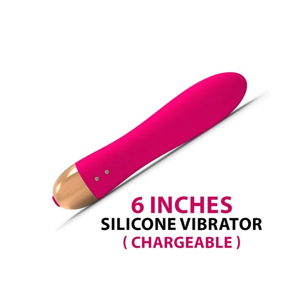 Milo 6 inches Silicone Vibrator