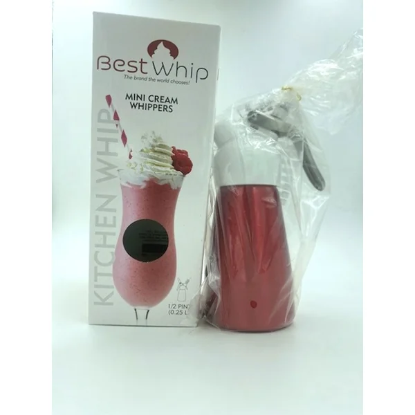 Mini Cream Whipper 1/2 Pint - Red
