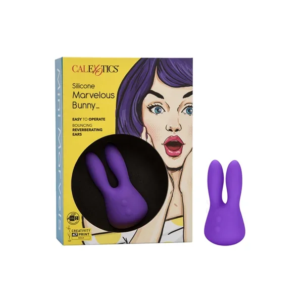 Mini Marvels Silicone Marvelous Bunny – Purple