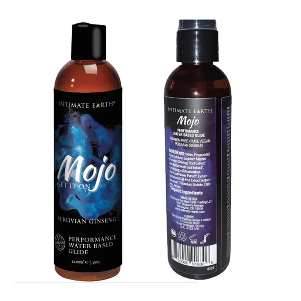 Mojo Ginseng Water-Based Anal Sex Lube for Men Women 4oz – Intimate Earth