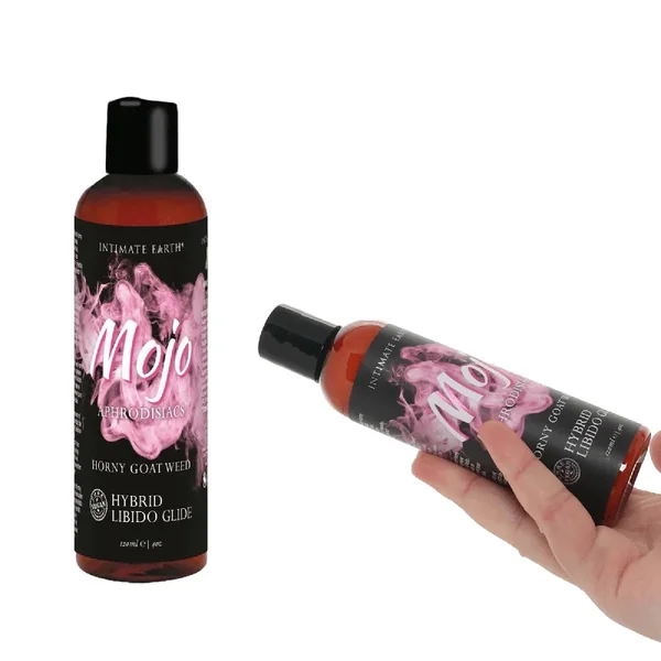 MOJO Horny Goat Weed Warming Oral Glide Hybrid Lubricant 4oz