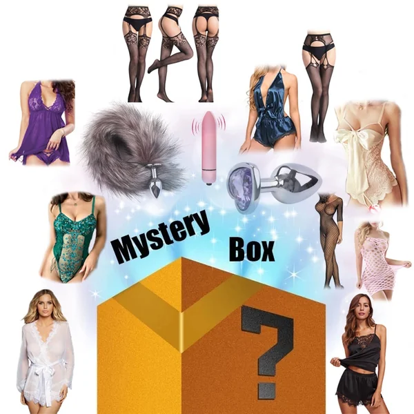 Most Popular Lucky Mystery Boxes 100% Winning High Quality Surprise Gift Blind Box Random Erotic Lingerie Bodysuit Sexy Suit