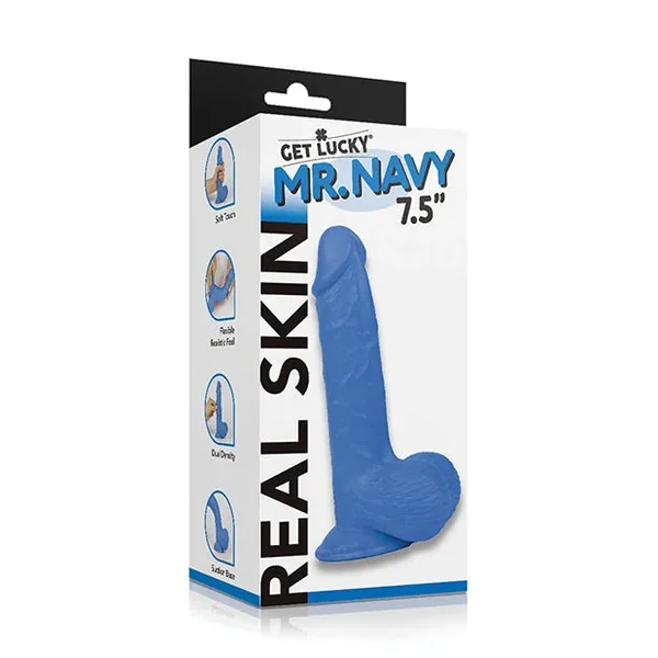 Mr. Navy 7.5″ Dual Layer Dong
