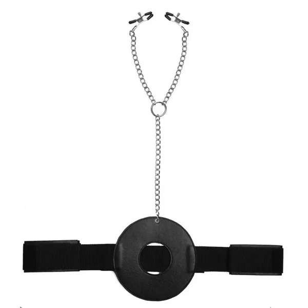 MS Detained Restraint System + Nipple Clamps