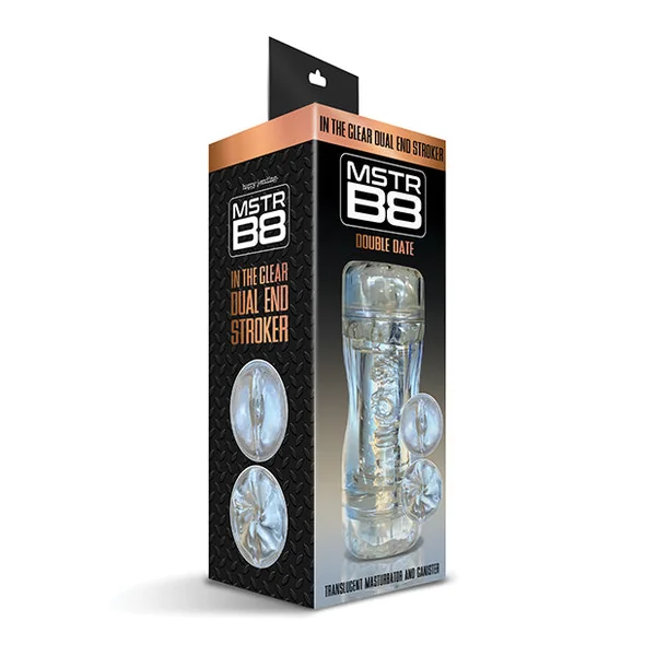 MSTR B8 Double Date In the Clear Dual End Stroker
