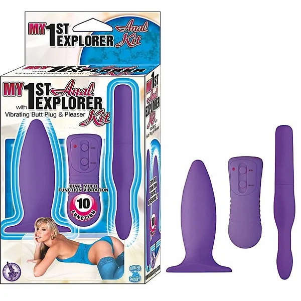 MY 1ST ANAL EXPLORER KIT PURPLE