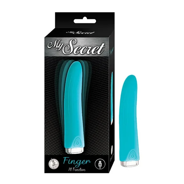 My Secret Finger Bullet Vibrator – Aqua