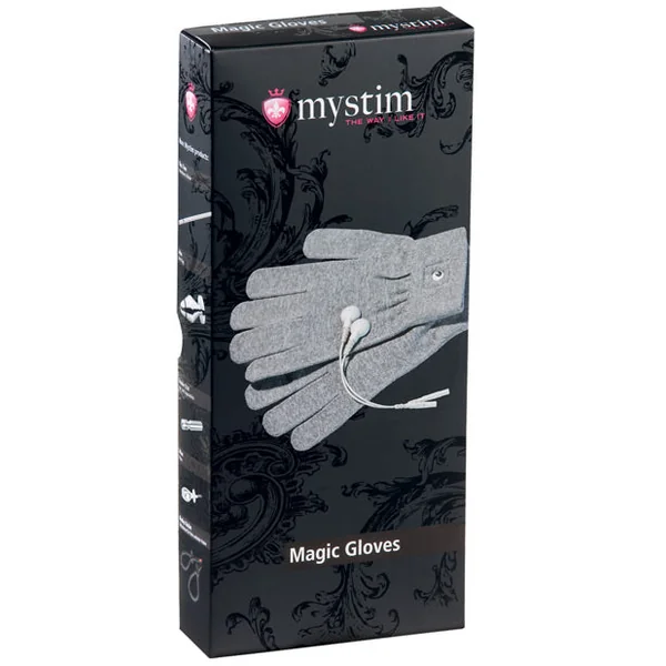 Mystim eStim Magic Gloves - Gray