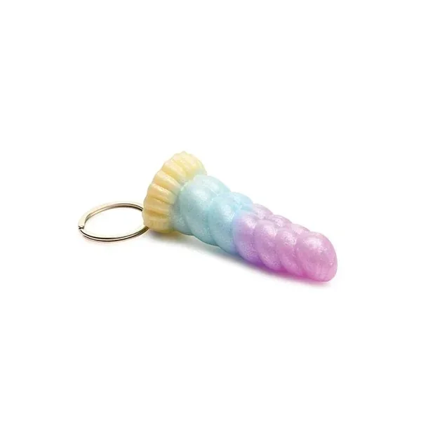 Mystique Unicorn Silicone Keychain