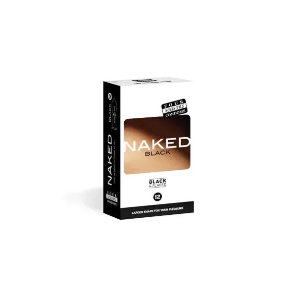 Naked Condoms Black Flared