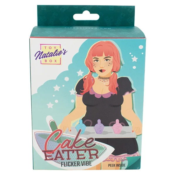 Natalie's Toy Box Cake Eater Clit Flicker Stimulator - Blue
