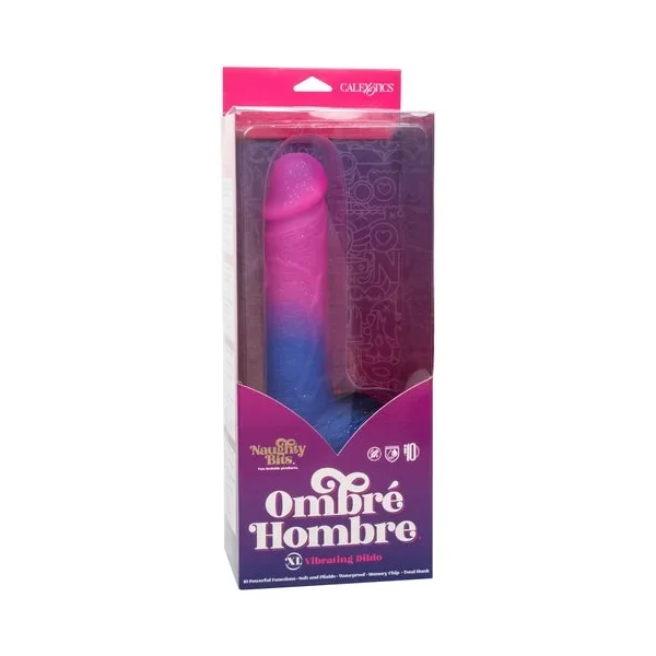 Naughty Bits Ombr Hombre XL Vibrating Dildo