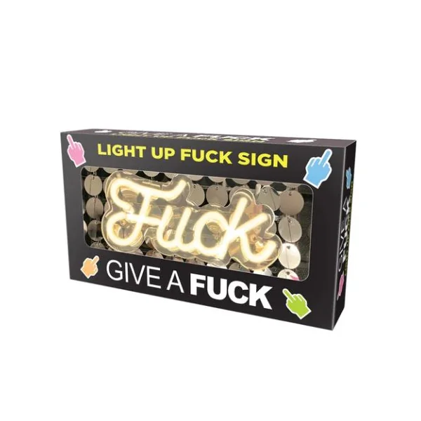 NEON FUCK LIGHT UP SIGN
