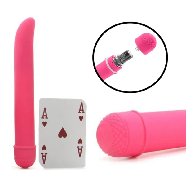 Neon Luv Touch G Spot Vibrator Waterproof 7.25 Inch Pink