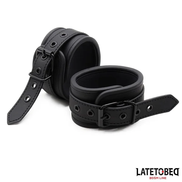 Neoprene Handcuffs Black