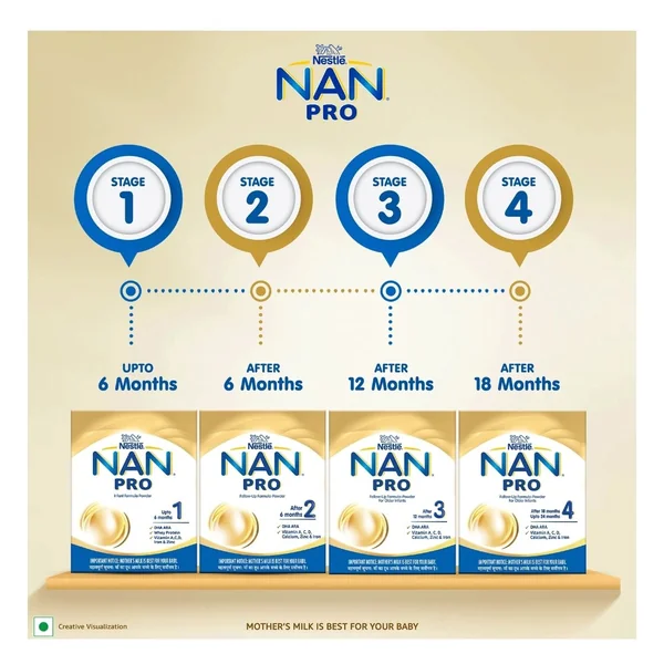 NESTLE NAN PRO FOLLOW UP INFANT FORMULA MILK POWDER (400g)