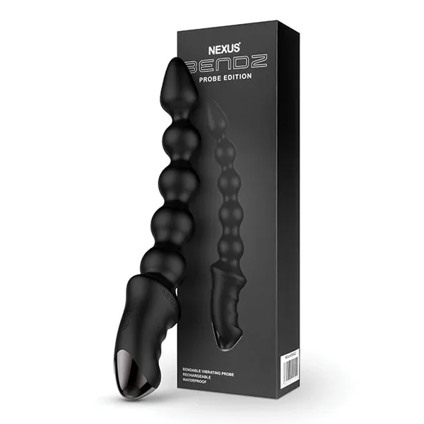 Nexus Bendz Bendable Vibrating Probe – Black