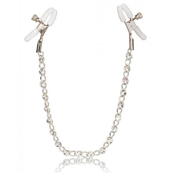 Nipple Play Crystal Chain Nipple Clamps