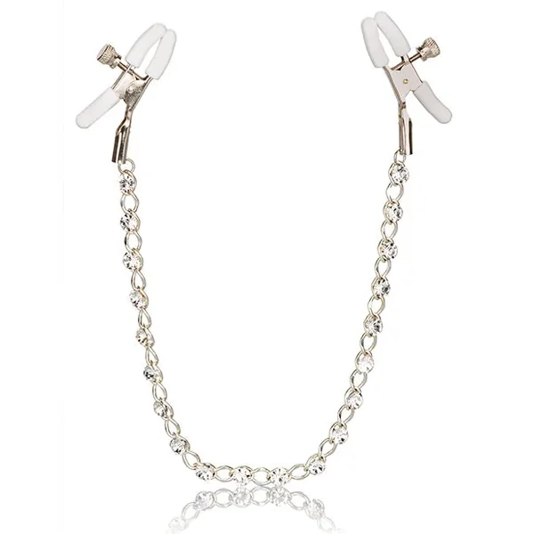 Nipple Play Crystal Nipple Clamps – Clear