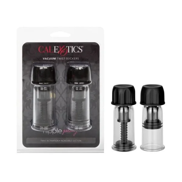 Nipple Play Vacuum Twst Suckers Black