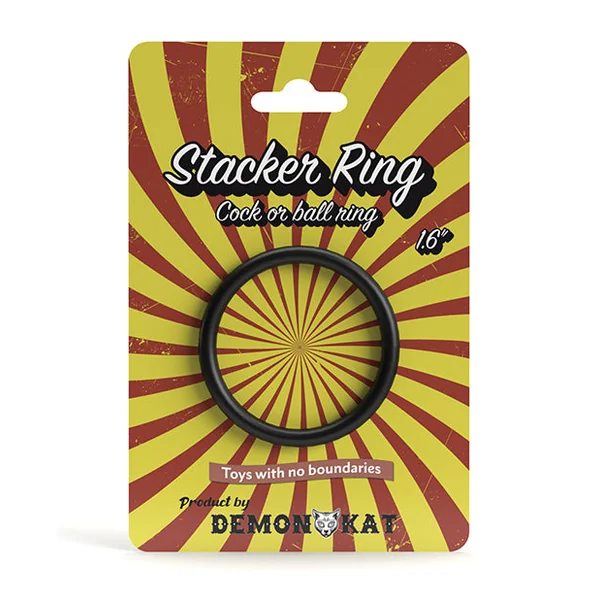 NO ETA Demon Kat 1.6' Stacker Ring - Black