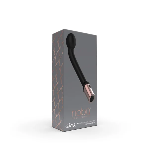 Nobü Essentials – Gäya Ultimate Reach G-Spot Vibe – Black