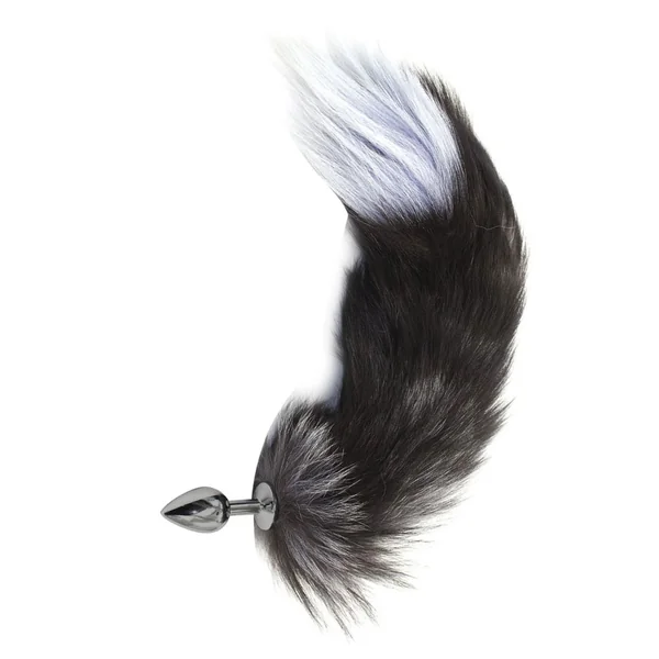 Nobü Fetish – FTS Medium Plug with Tail – Chrome