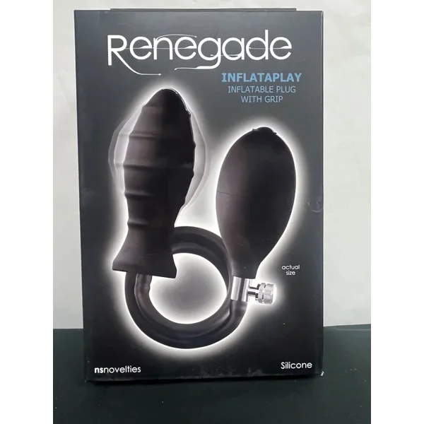 NS Novelties InflataPlay Silicone Inflatable Butt Plug