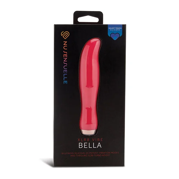 Nu Sensuelle Bella Velvet Touch Vibe - Hot Pink