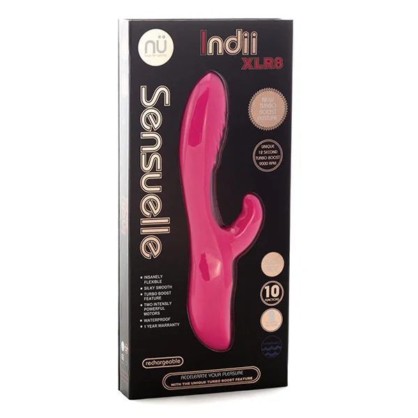 Nu Sensuelle Indii Rabbit Xlr8 Turbo Boost - Pink