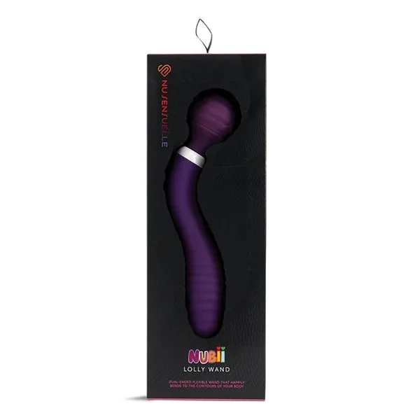 Nu Sensuelle Lolly Double-Ended Flexible Nubii Wand – Purple