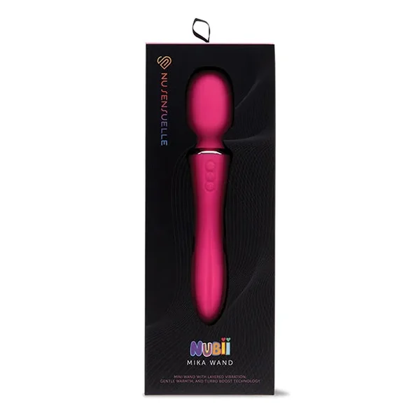 Nu Sensuelle Mika Heating Nubii Mini Wand – Pink