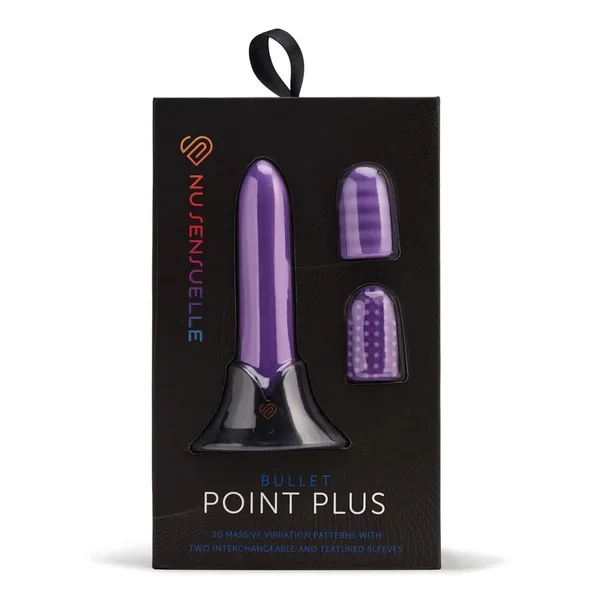Nu Sensuelle Point Plus Rechargeable Bullet – Purple