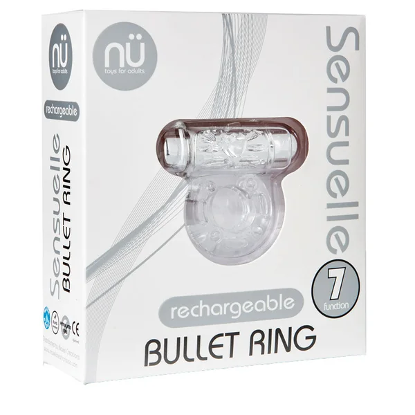 Nu Sensuelle Ultra Flex Mate Ring - Clear